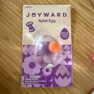Joyward Splat Egg Toy NWT